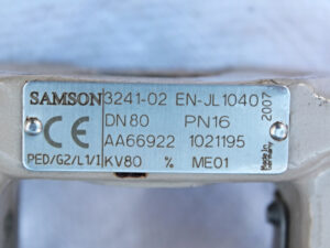 SAMSON 3241-02 DN80 pneumatisches Stellventil