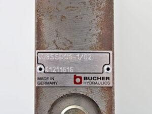Bucher Hydraulik U8SSDO6-1/02 DRUCKREDUZIER-DRUCKWAAGE -used-