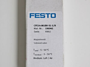 FESTO CPE14-M1BH-5L-1/8 (196941) Magnetventil -OVP/unused-