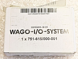 WAGO 751-615/000-001 – I/O System
