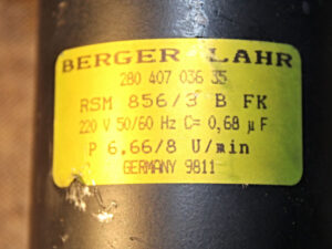 BERGER LAHR RSM 856/3 B FK Synchrongetriebe