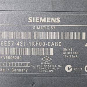 SIEMENS SIMATIC S7 6E7431-1KF00-0AB0 – Analogeingabe
