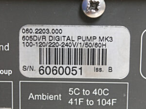 WATSON MARLOW 605Di  – digital pump -OVP-