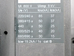SCHNEIDER Ui 800 V IEC69047-2 LS-Schalter Leitungsschutzschalter / circuit breaker