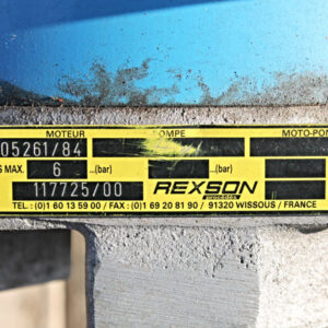 REXSON 105261/84 Pumpe / pump 6 bar
