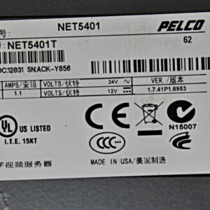 PELCO NET5401T – Encoder