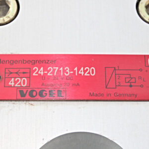 VOGEL SKF SP/SMB13 24-2713-1420 – Mengenbegrenzer -used-