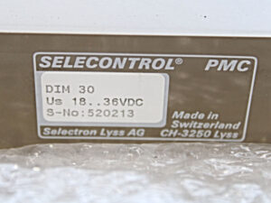 SELECTRON Selecontrol DIM 30 – digital input module (broken case)