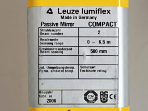 LEUZE Lumiflex CPM500/2V ROBUST Passiv Mirror