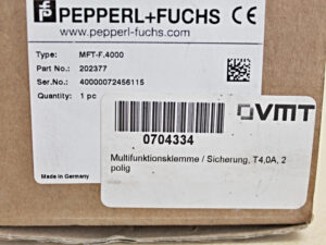 Pepperl+Fuchs MFT-F.4000 Multi functions Terminal