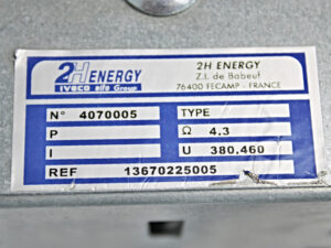 2H Energy 4070005 Trafo 380.460