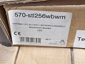 Molto Luce LED-Stehlampe STL ALU 116W ohne Standbein
