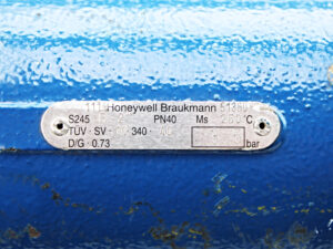 Honeywell Braukmann S245B-2″ Safety Valve 3,5 Bar -used-