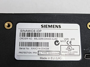 Siemens 6SL3255-0AA00-4JA0 Sinamics IOP Operator Panel