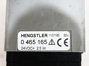 Hengstler 0 465 165 – 24VDC = 2,5 W – Elektromechanischer Summenzähler / Electromechanical Totalizing Counter