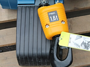 Kettenzug 1,6 to DEMAG DC-PRO 10-1600 2/1 H5 V7,2/1,8 -OVP/unused-