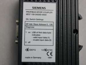 Siemens 6ES7158-0AD00-0XA0  SIMATIC DP -OVP/unused-