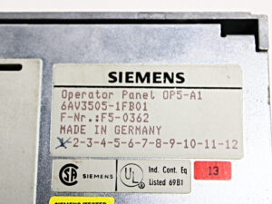 Siemens 6AV3505-1FB01  Coros OP5-A1 – Operator Panel