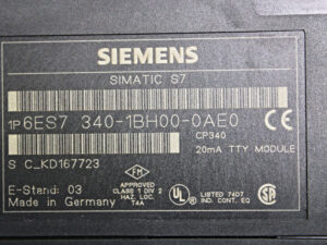 Siemens 6ES7340-1BH00-0AE0 Simatic S7 – E:03 -used-