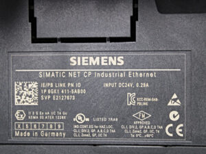 Siemens 6GK1411-5AB00 Simatic NET CP Industrial Ethernet – Klappe fehlt-used-