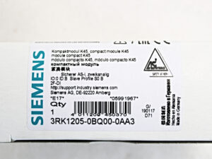 Siemens 3RK1205-0BQ00-0AA3 ASIsafe Kompaktmodul -unused-
