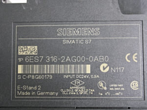 Siemens 6ES7316-2AG00-0AB0 Simatic S7-300 -used-