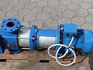 Lowara Pumpe 46SV02G075T/D + Motor PLM132B5/375 E3