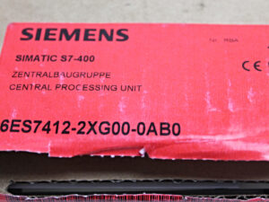 SIEMENS 6ES7412-2XG00-0AB0 Simatic S7-400 -OVP/unused-