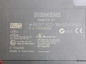 SIEMENS 6ES7322-1BH01-0AA0 SIMATIC S7-300 E: 06 -used-