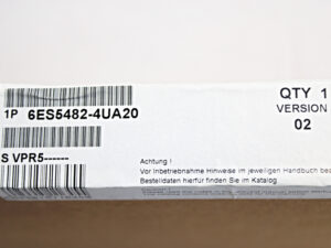 Siemens 6ES5482-4UA20 Simatic S5 – E: 02 -OVP/sealed- -unused-
