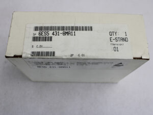 Siemens 6ES5431-8MA11 SIMATIC S5 – E: 01 -OVP/sealed- -unused-