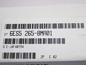 Siemens 6ES5265-8MA01 Simatic S5 – E:02 -OVP/sealed-