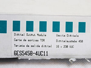 Siemens 6ES5458-4UC11 Simatic S5 -OVP/used-