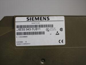 Siemens 6ES5943-7UB11 SIMATIC S5 – E: 10 -OVP/unused-