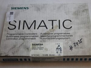 SIEMENS 6ES7461-1BA00-0AA0 Simatic S7-400 – E:02 -OVP/sealed-