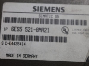 SIEMENS 6ES5521-8MA21 SIMATIC S5