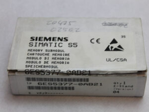 SIEMENS 6ES5377-0AB21 SIMATIC S5 E-Stand 04 -OVP/unused-