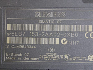 SIEMENS 6ES7153-2AA02-0XB0 SIMATIC DP E-Stand: 07 -used-
