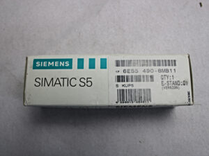 Siemens 6ES5490-8MB11 Simatic S5 E-Stand 01 -OVP/sealed- -unused-