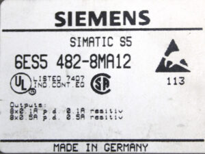 SIEMENS 6ES5482-8MA12 SIMATIC S5