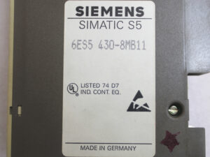 SIEMENS 6ES5430-8MB11 SIMATIC S5 – E: 02 -used-