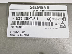 Siemens 6ES5456-7LA11 SIMATIC S5 – E: 02 -unused-