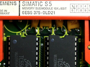 SIEMENS 6ES5375-0LD21 SIMATIC S5 – E: 01 -used-