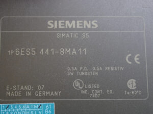 Siemens 6ES5441-8MA11 SIMATIC S5 – E: 07 -used-