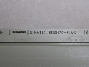 Siemens 6ES5470-4UA12 Simatic S5 – E: 04 -unused-