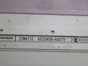 Siemens 6ES5458-4UC11 Simatic S5 – E: 02