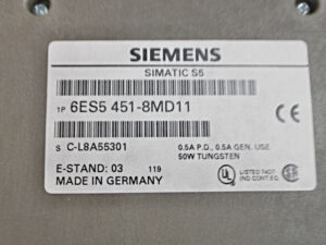 Siemens  6ES5451-8MD11 SIMATIC S5 E-Stand 03 -OVP/unused-