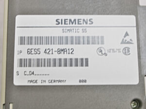 Siemens  6ES5421-8MA12 SIMATIC S5 E-Stand 01 -used-