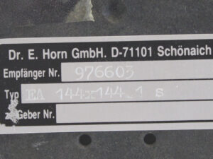 Dr. E. Horn EA 144×144.1 s Exemplarzähler Copy counter -used-