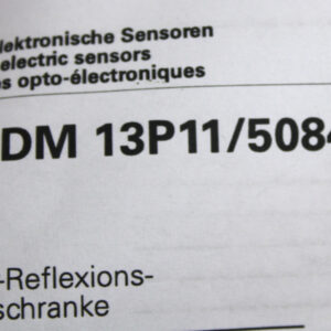 Baumer ORDM 13P11/508450 10131232  Laser-Reflexions-Lichtschranke – OVP -unused-
